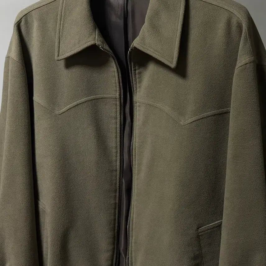 [BUNJANG] Brown Yard Moleskin Blouson Jacket / 브라운야드 몰스킨 블루종 5사이즈