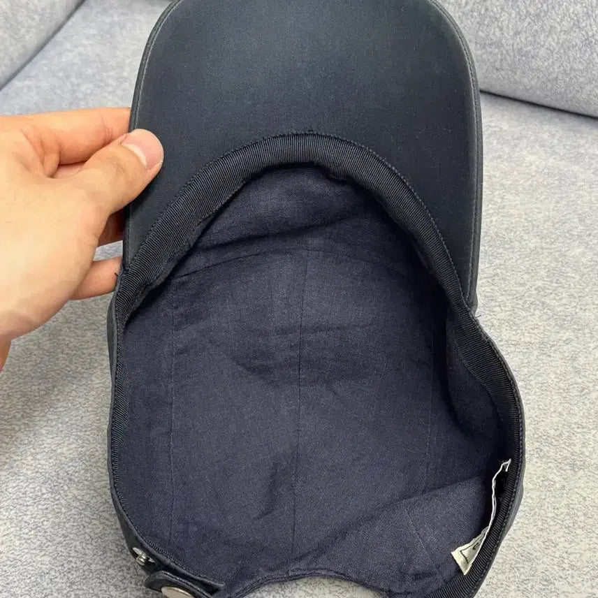 [BUNJANG] Hermes Cotton Ball Cap Black / 에르메스 코튼 볼캡 모자 블랙