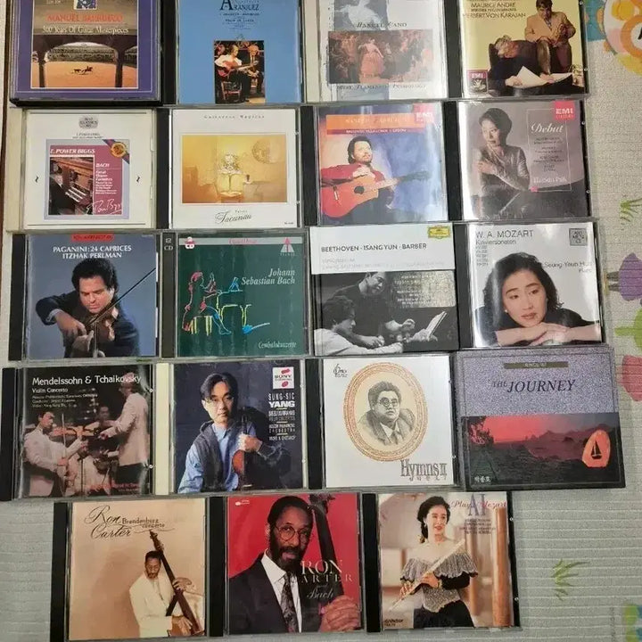 [BUNJANG] Various Artists Classical Music CD Collection (19 Discs) / 클래식 연주 음반 19장 CD 모음 (기타/바이올린/피아노)