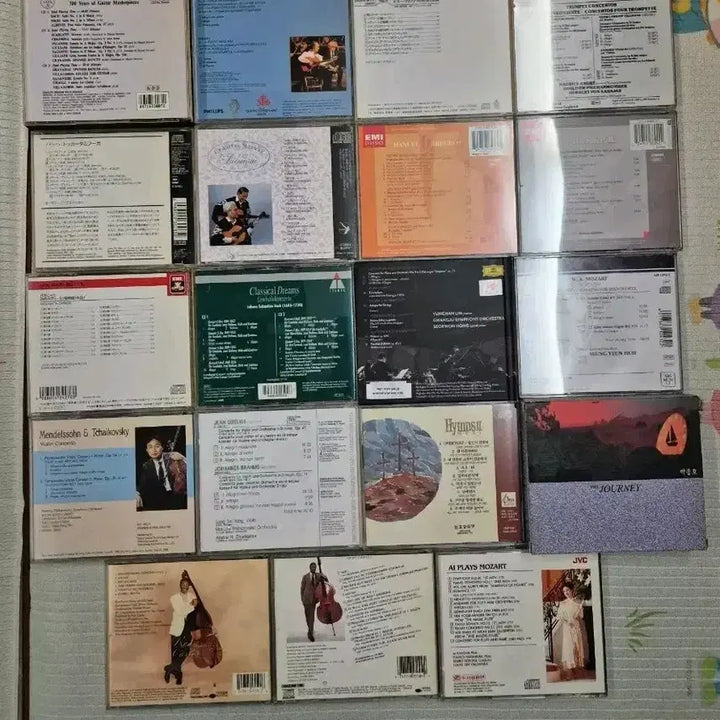 [BUNJANG] Various Artists Classical Music CD Collection (19 Discs) / 클래식 연주 음반 19장 CD 모음 (기타/바이올린/피아노)