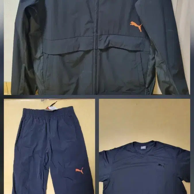 [BUNJANG] Puma Running Forever Innovation Bundle Set / 푸마 러닝 포에버 이노베이션 팬츠 티셔츠 자켓 일괄