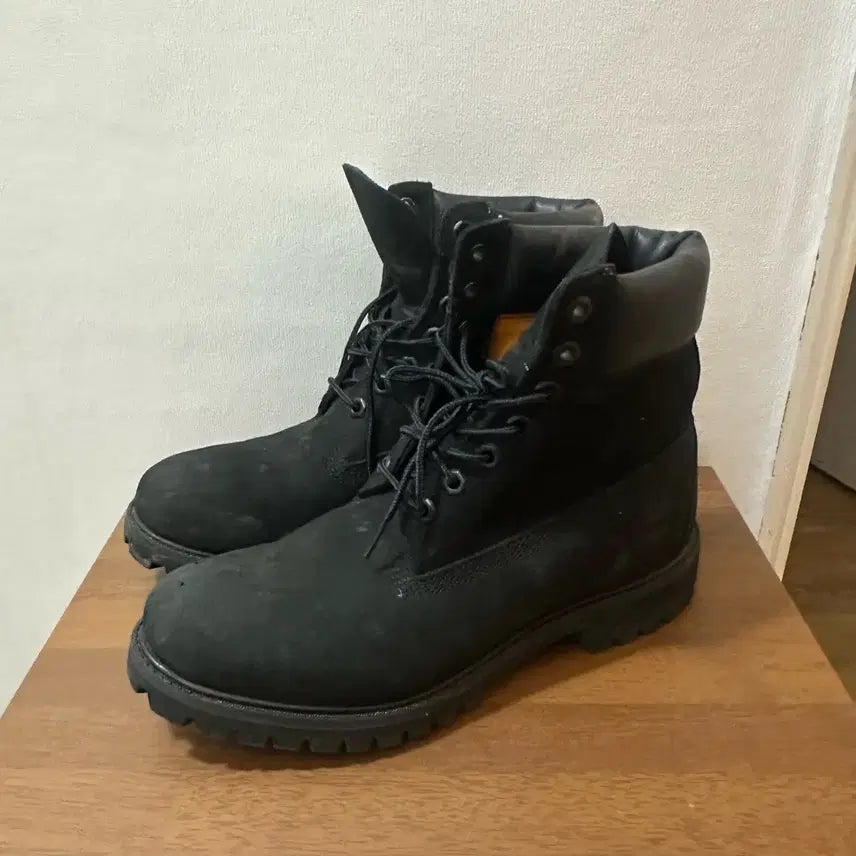 [SOLD OUT] 팀버랜드 6인치 블랙 워커 부츠 270