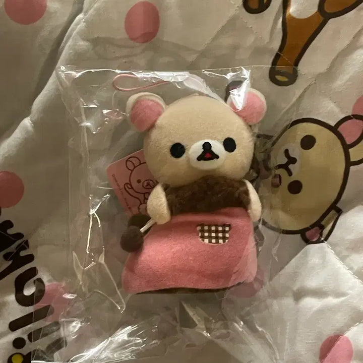 [BUNJANG] Rilakkuma Strawberry Chocolate Doll / 고전 양말 리락쿠마 딸기초코 인형