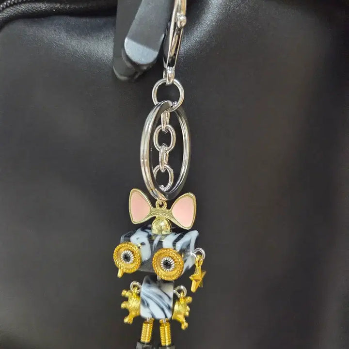 [BUNJANG] Handmade Robot Keychain / 핸드메이드 로봇키링