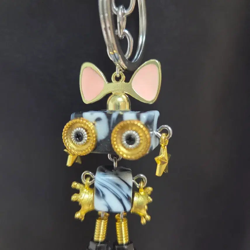 [BUNJANG] Handmade Robot Keychain / 핸드메이드 로봇키링