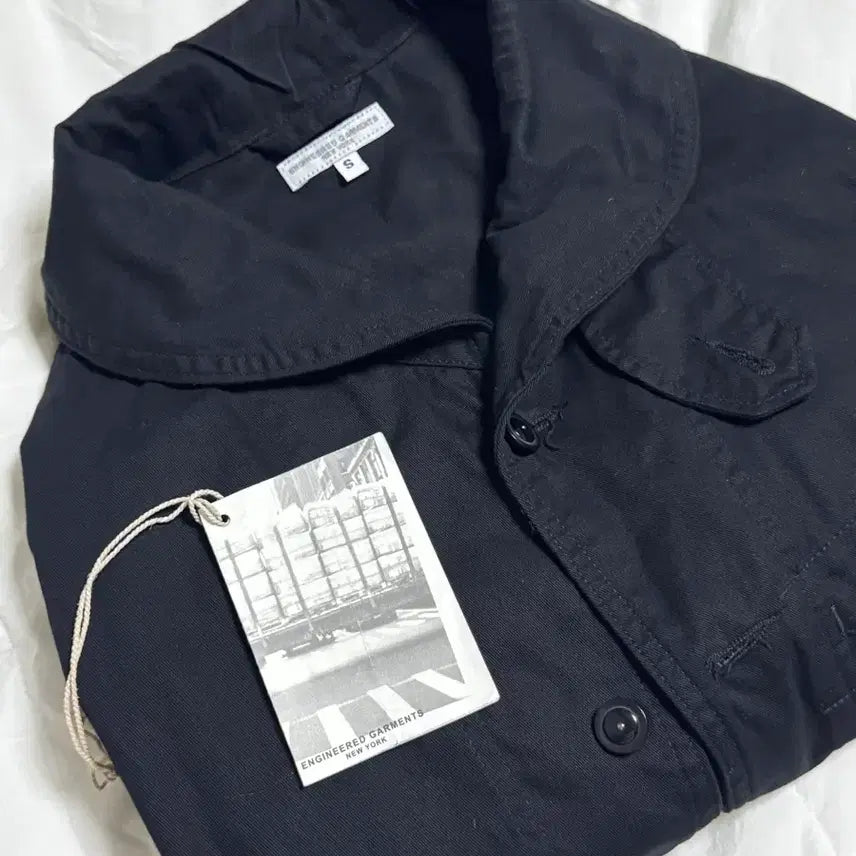 [BUNJANG] Engineered Garments Utility Jacket Black S / 엔지니어드가먼츠 숄카라 유틸리티 자켓 블랙 S