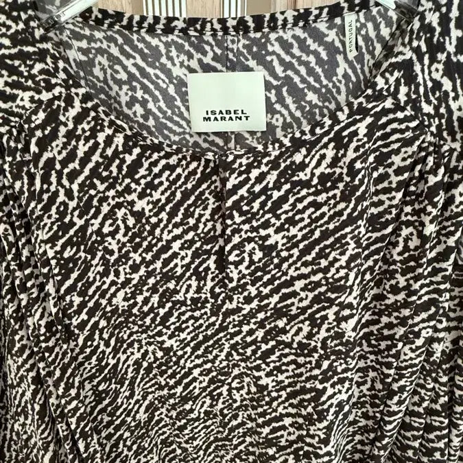 [BUNJANG] Isabel Marant Patterned Blouse 36 / 이자벨마랑 패턴 블라우스 36