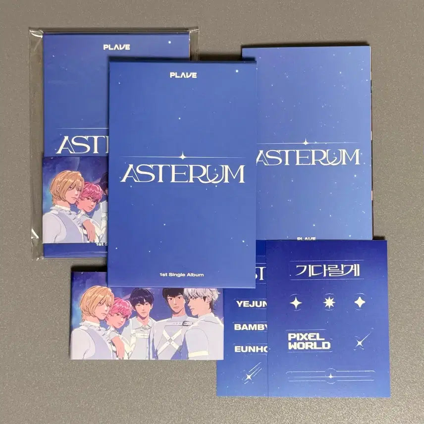 [BUNJANG] PLAVE Wait For You Album Bundle Set (2 Albums, 6 Photocards) / 플레이브 PLAVE 기다릴게 앨범 일괄 (앨범2, 포카6장)