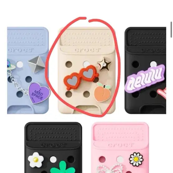 [BUNJANG] Crocs MagSafe Card Wallet Case / 크록스 MagSafe 카드지갑 케이스