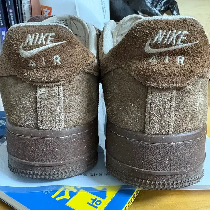 [BUNJANG] Nike Air Force 1 Suede Brown Sneakers / 나이키 에어포스 스웨이드 브라운