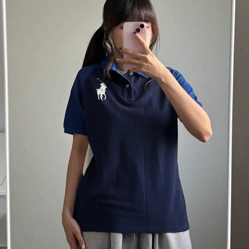 [BUNJANG] Polo Ralph Lauren Big Pony Polo Shirt / 무배)폴로 빅포니 카라티 L