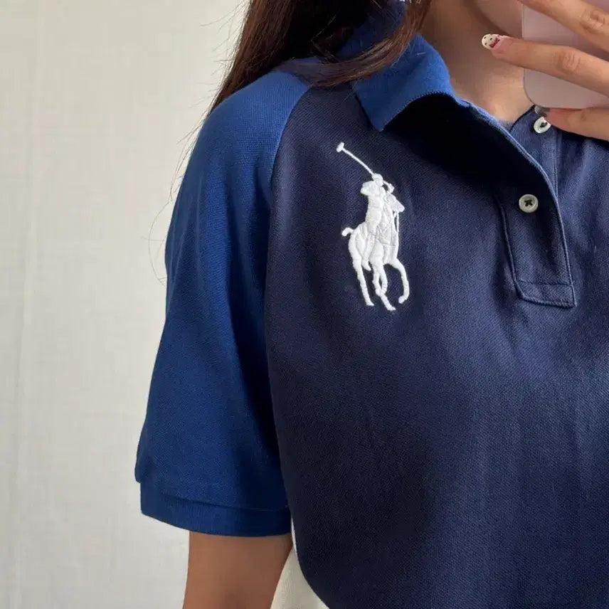 [BUNJANG] Polo Ralph Lauren Big Pony Polo Shirt / 무배)폴로 빅포니 카라티 L
