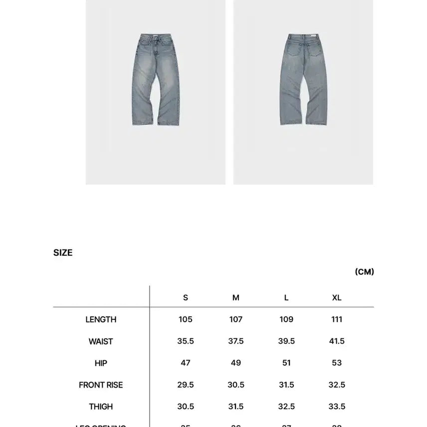[BUNJANG] Low Classic Relaxed-Fit Jeans - Blue / 로우클래식 RELAXED-FIT JEANS_BLUE