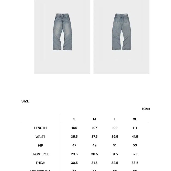 [BUNJANG] Low Classic Relaxed-Fit Jeans - Blue / 로우클래식 RELAXED-FIT JEANS_BLUE