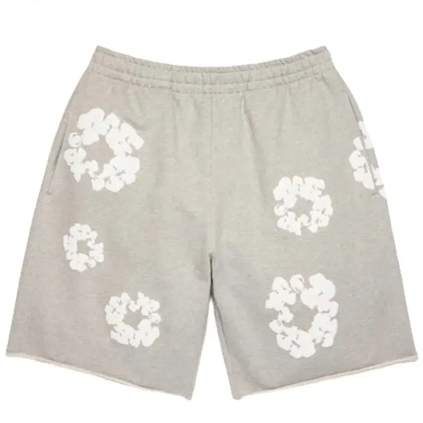 [BUNJANG] Denim Tears Cottonless Sweat Shorts / [L] 데님티어스 코튼리스 스웻쇼츠 그레이
