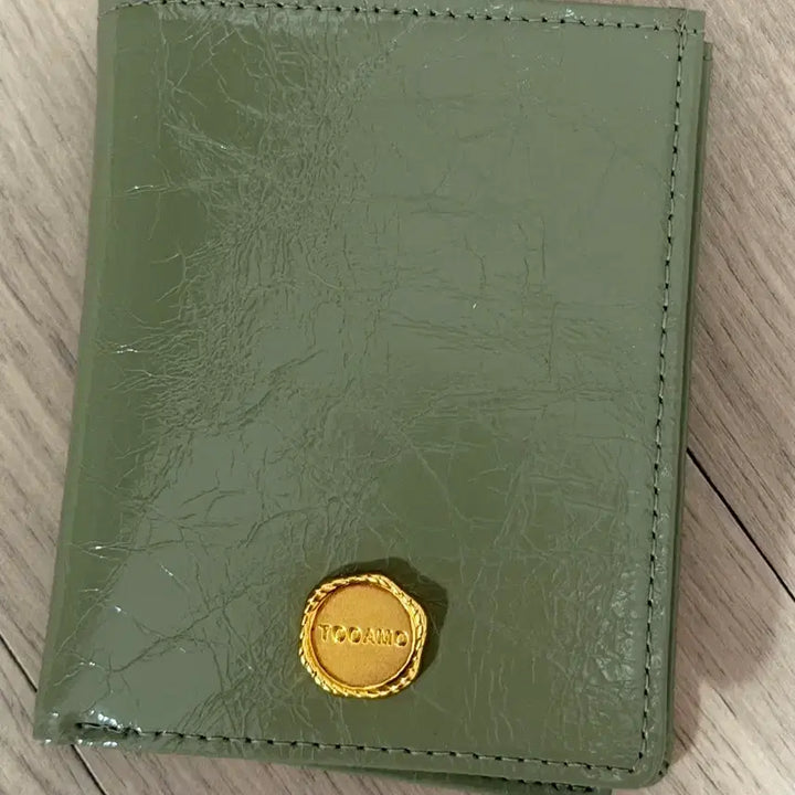 [SOLD OUT] 투아모 Bella Frame Wallet 벨라 프레임 반지갑  올리브