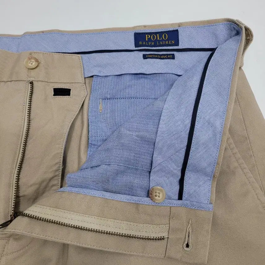 [SOLD OUT] POLO 폴로 랄프로렌 스트레치 클래식핏 치노 팬츠 / 남 36 베이지