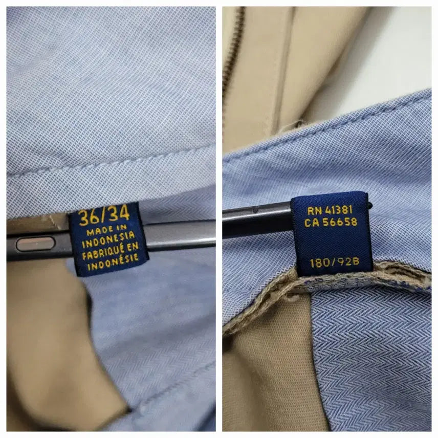 [SOLD OUT] POLO 폴로 랄프로렌 스트레치 클래식핏 치노 팬츠 / 남 36 베이지