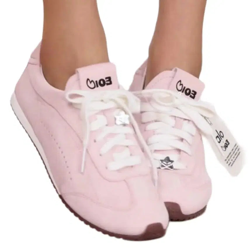 [BUNJANG] ALO Jisoo Sunset Pink Sneakers / ALO 알로 선셋 지수 핑크 스니커즈