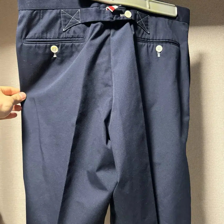 [BUNJANG] Thom Browne Navy Shorts 3 / 톰브라운 반바지 네이비 3