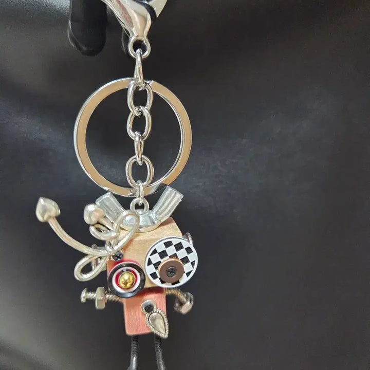 [BUNJANG] Handmade Robot Keyring / 핸드메이드 로봇 키링
