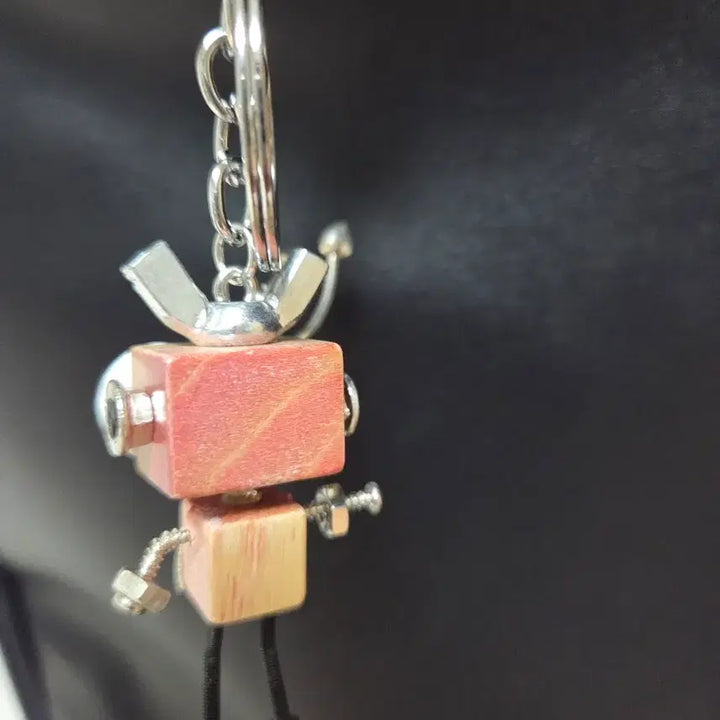 [BUNJANG] Handmade Robot Keyring / 핸드메이드 로봇 키링