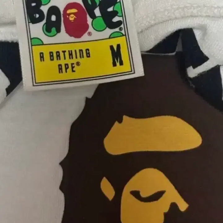[BUNJANG] BAPE White Long Sleeve Shirt / BAPE 베이프 화이트 롱슬리브