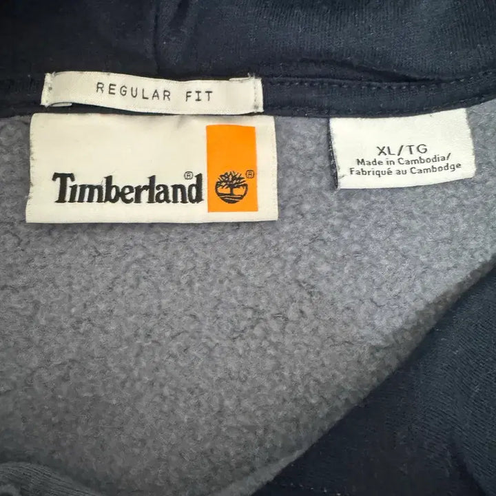 [BUNJANG] Timberland Northwood Logo Hoodie XL / 팀버랜드 NORTHWOOD 로고 정품 후드티 XL