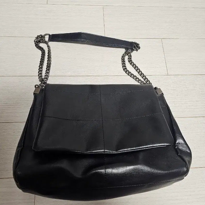 [SOLD OUT] 자라 락플랩백 블랙