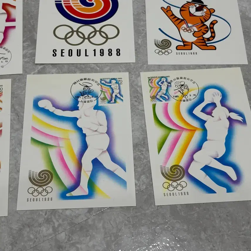 [BUNJANG] 1988 Olympic Hodori Postcard / 88올림픽 호돌이 엽서 판매합니다