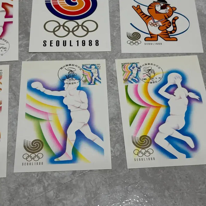 [BUNJANG] 1988 Olympic Hodori Postcard / 88올림픽 호돌이 엽서 판매합니다