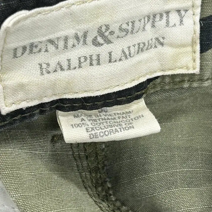 [BUNJANG] Denim &amp; Supply Ralph Lauren Tiger Camo Cargo Shorts / 데님앤서플라이 타이거 카모 카고 숏 팬츠