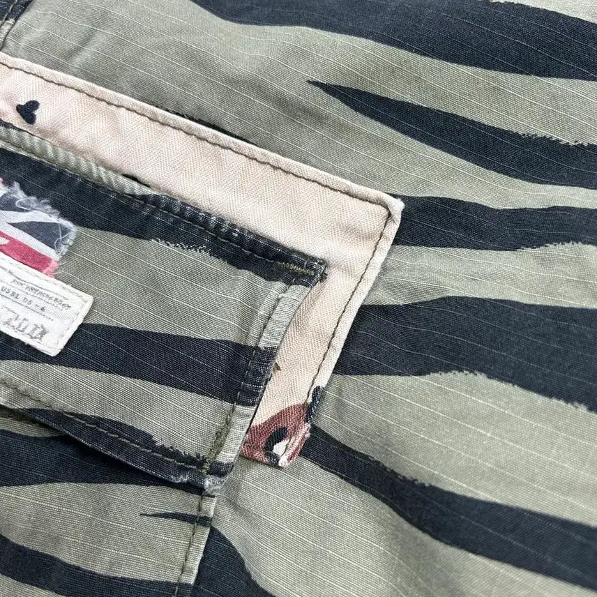 [BUNJANG] Denim &amp; Supply Ralph Lauren Tiger Camo Cargo Shorts / 데님앤서플라이 타이거 카모 카고 숏 팬츠