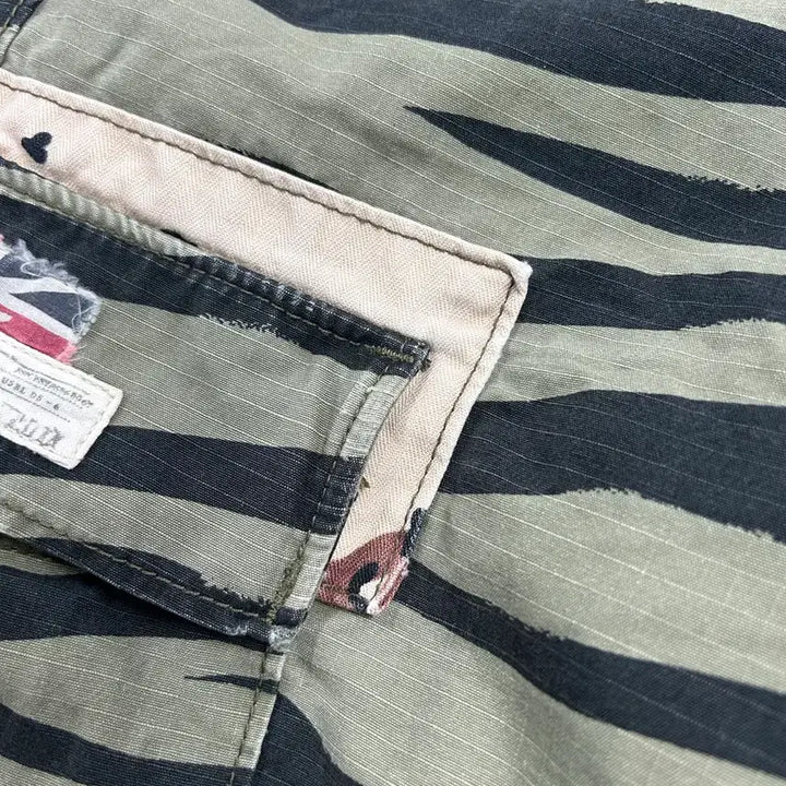 [BUNJANG] Denim &amp; Supply Ralph Lauren Tiger Camo Cargo Shorts / 데님앤서플라이 타이거 카모 카고 숏 팬츠