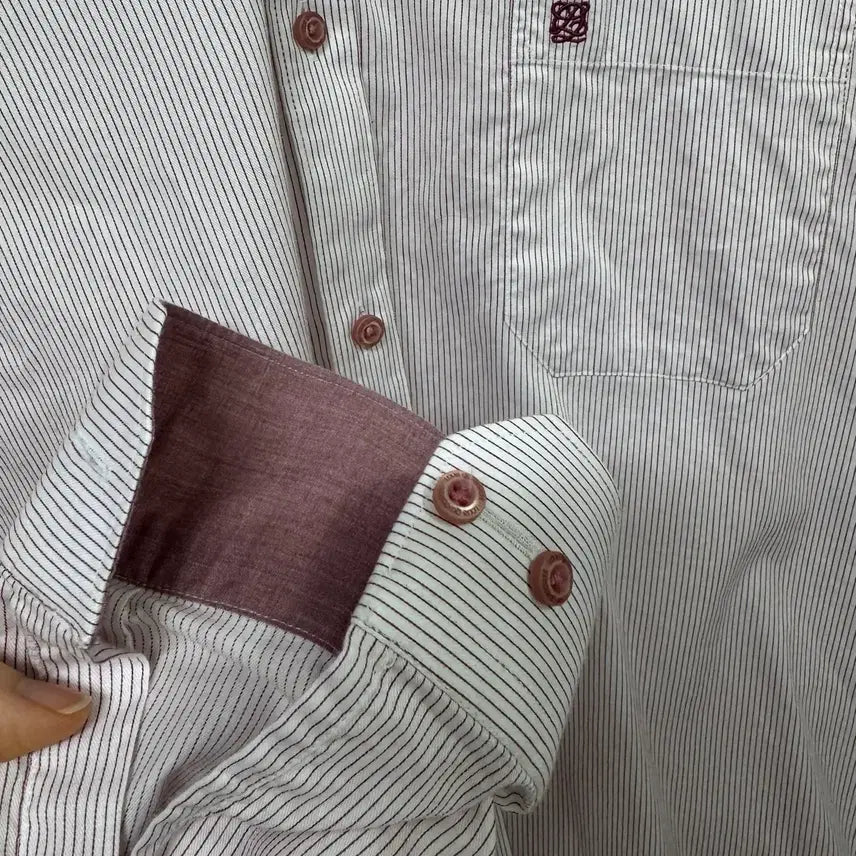 [BUNJANG] Louis Quatorze Striped Shirt 110 / 루이까또즈 스트라이프 셔츠 110