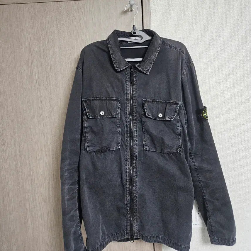 [BUNJANG] Stone Island Old Effect Overshirt - 21FW XXL / 스톤아일랜드 올드이펙트 21fw xxl