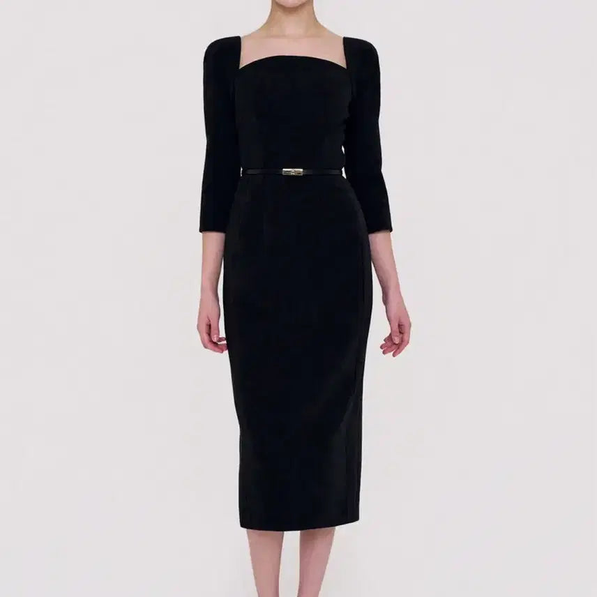 [SOLD OUT] 더케미 스퀘어원피스