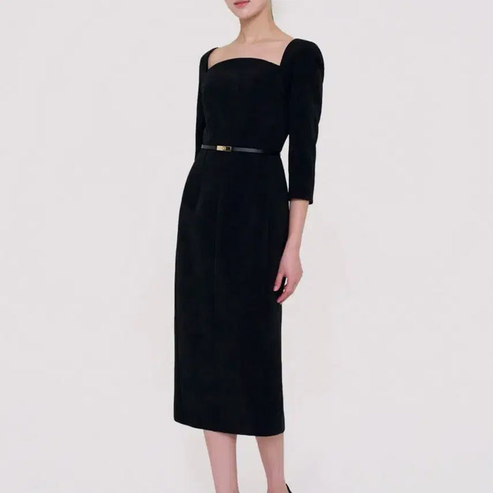 [SOLD OUT] 더케미 스퀘어원피스
