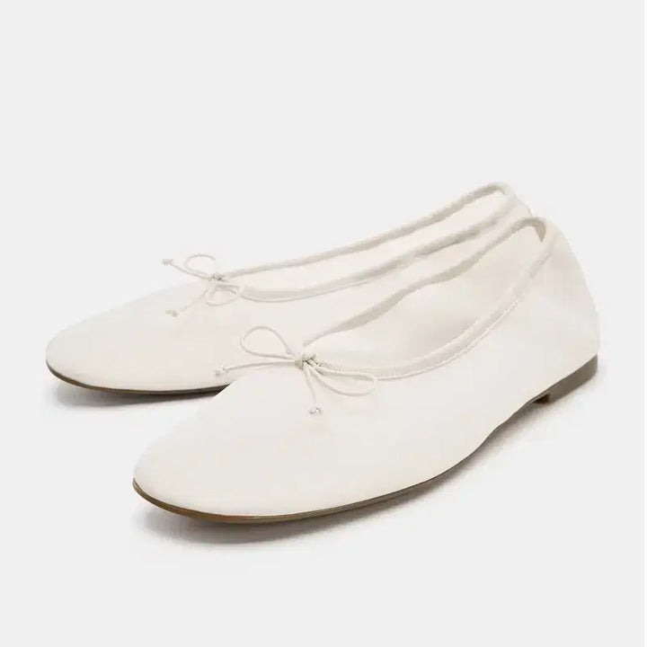 [BUNJANG] ZARA Mesh Ballerina Flats / 자라 신상 품절템 메쉬 발레리나 화이트