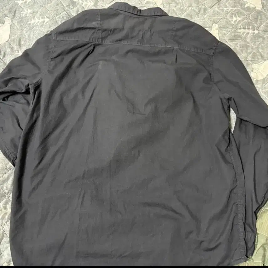 [BUNJANG] Capital Anorak Shirt Black / 캐피탈 아노락 셔츠 블랙