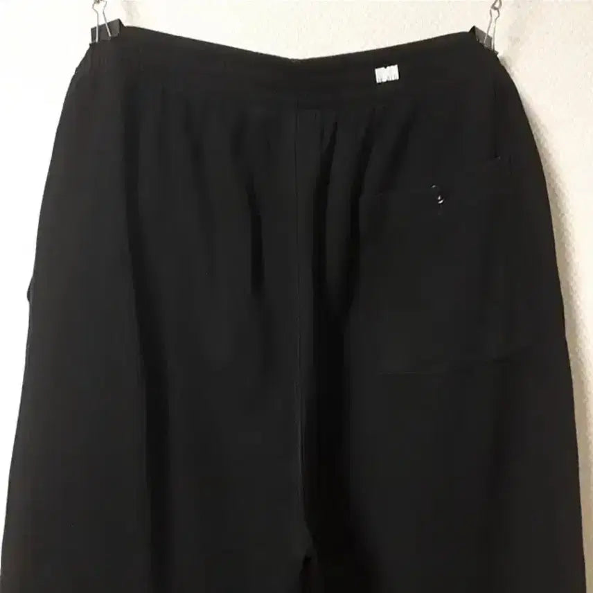 [BUNJANG] Uniqlo U Black Wide Tapered Pants / (XL) 유니클로 U 블랙 와이드 테이퍼드 팬츠
