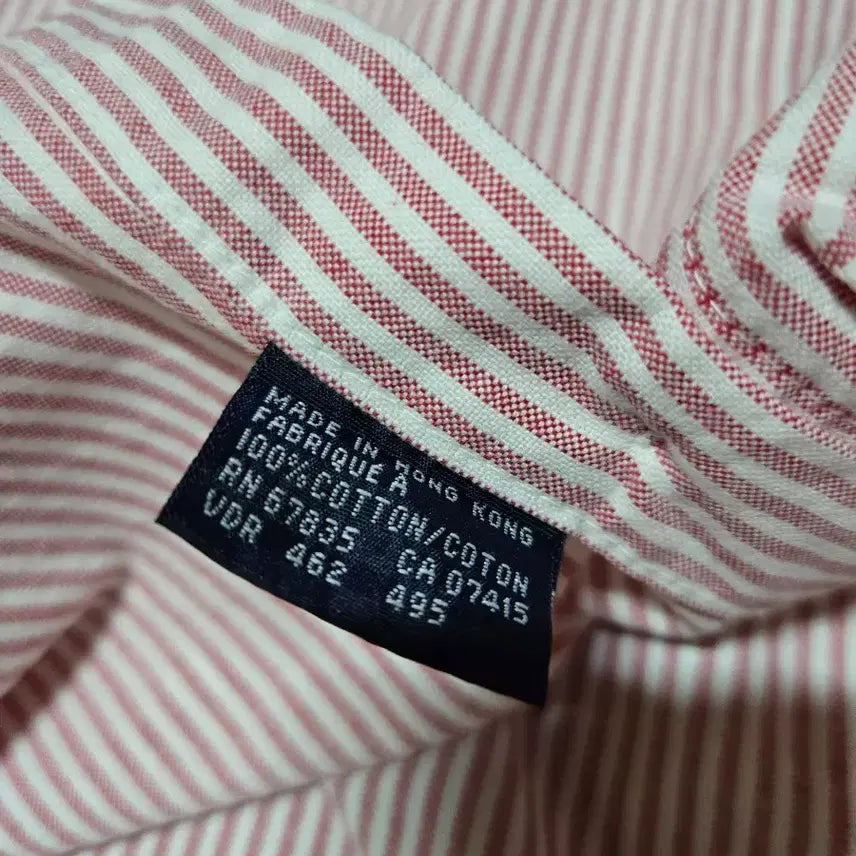 [BUNJANG] Polo Ralph Lauren Oxford Stripe Multi-Pony Short Sleeve Shirt / 폴로 랄프로렌 옥스포드 스트라이프 멀티포니 반팔 셔츠