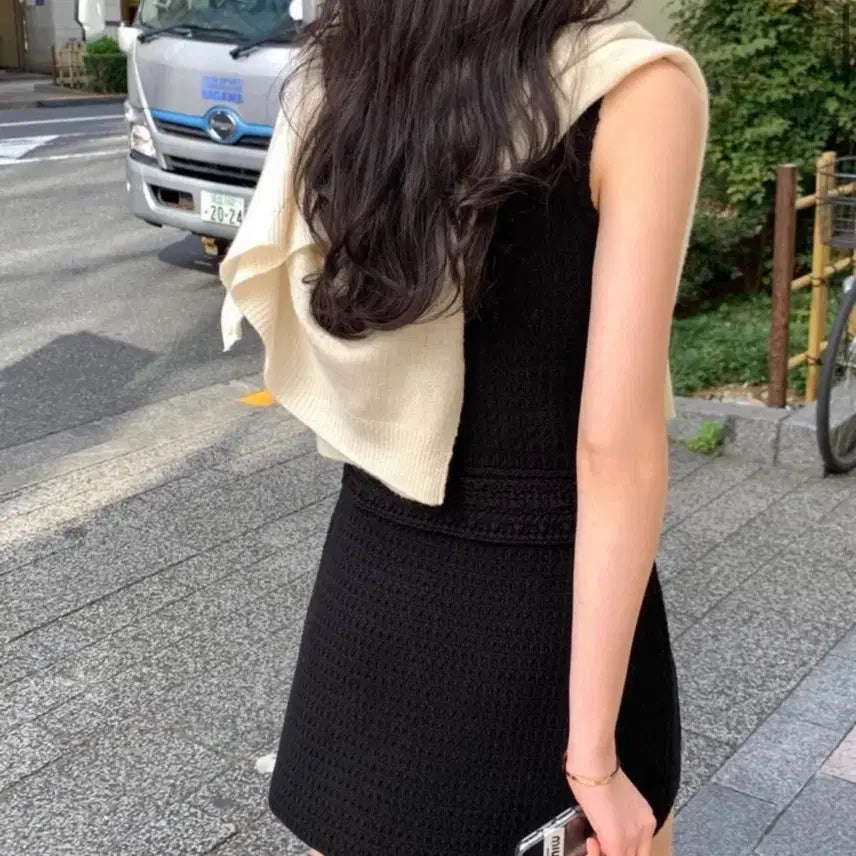 [BUNJANG] LePlain Cambon Knit Set / 르플레인 깜봉 니트 셋업