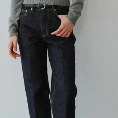 [BUNJANG] Urado Nonfade Straight Denim Pants / 유라고 Nonfade straight denim pants