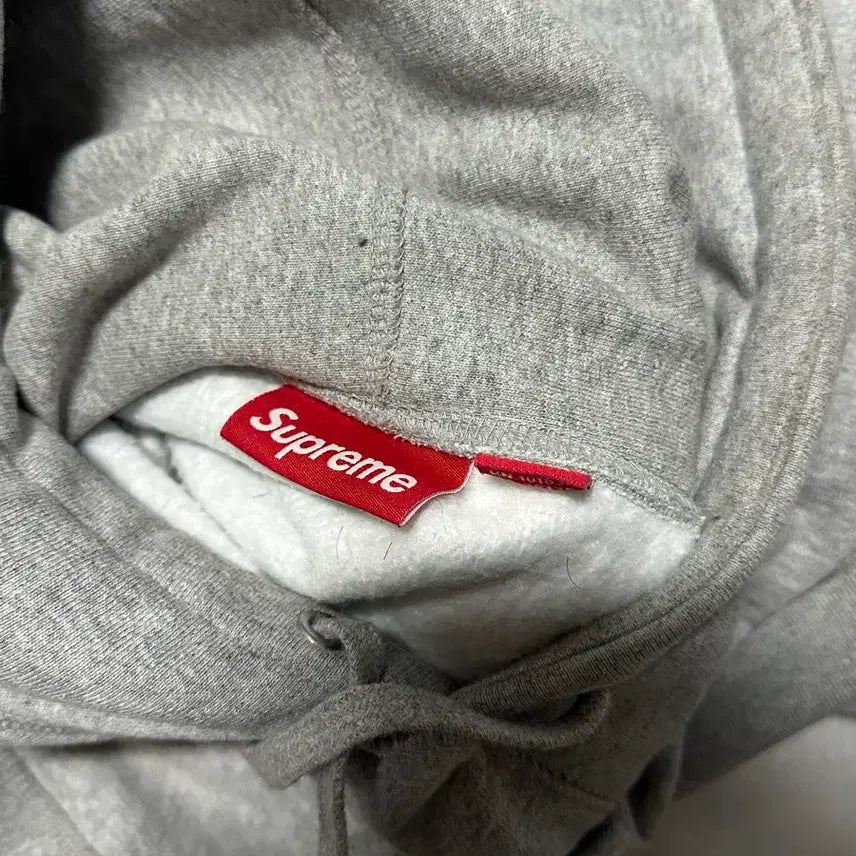 [BUNJANG] Supreme Box Logo Hoodie Gray / 슈프림 25FW 박스 로고 후드티 그레이 XXL