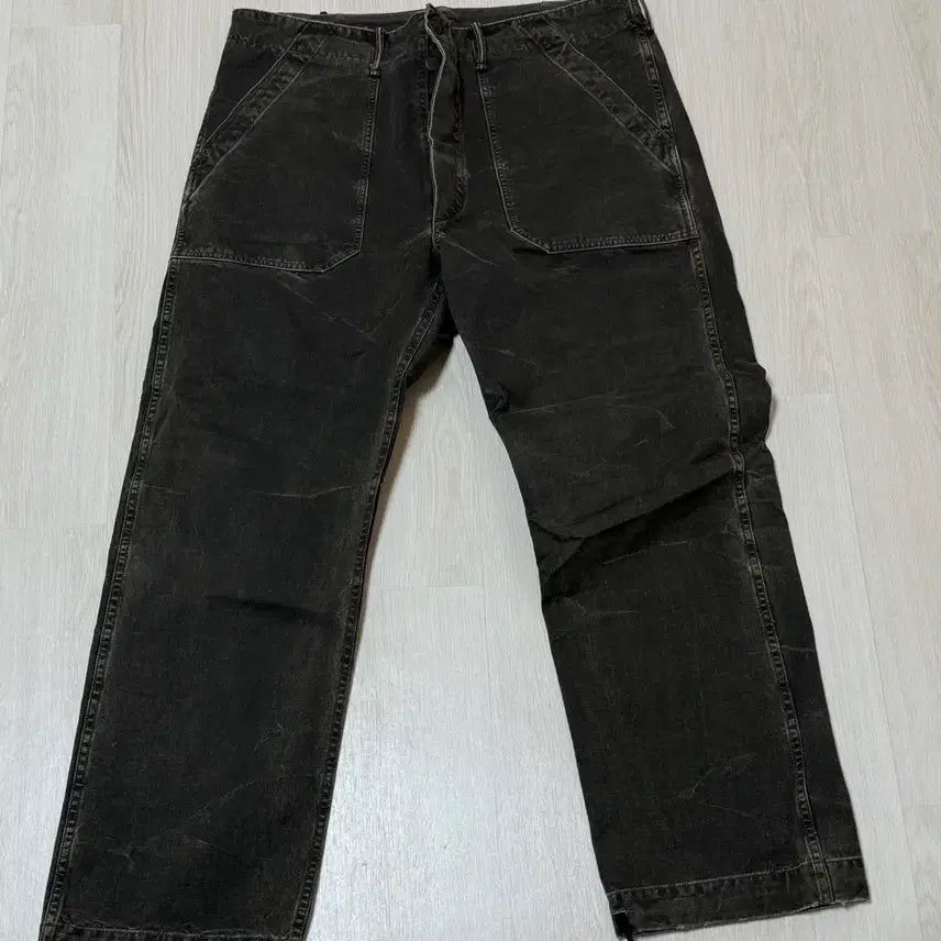 [BUNJANG] RRL Canvas Washed Pants / 더블알엘 캔버스 워싱 팬츠 36*32(택없는 새상품)