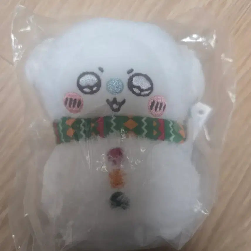 [BUNJANG] Chiikawa Momonga Snowman Plush Doll / [미개봉] 치이카와 눈사람 인형 (모몽가)