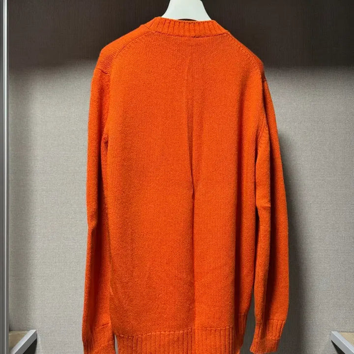 [BUNJANG] Loro Piana Baby Cashmere Orange Knit Sweater / 로로피아나 베이비 캐시미어 오렌지 니트 48