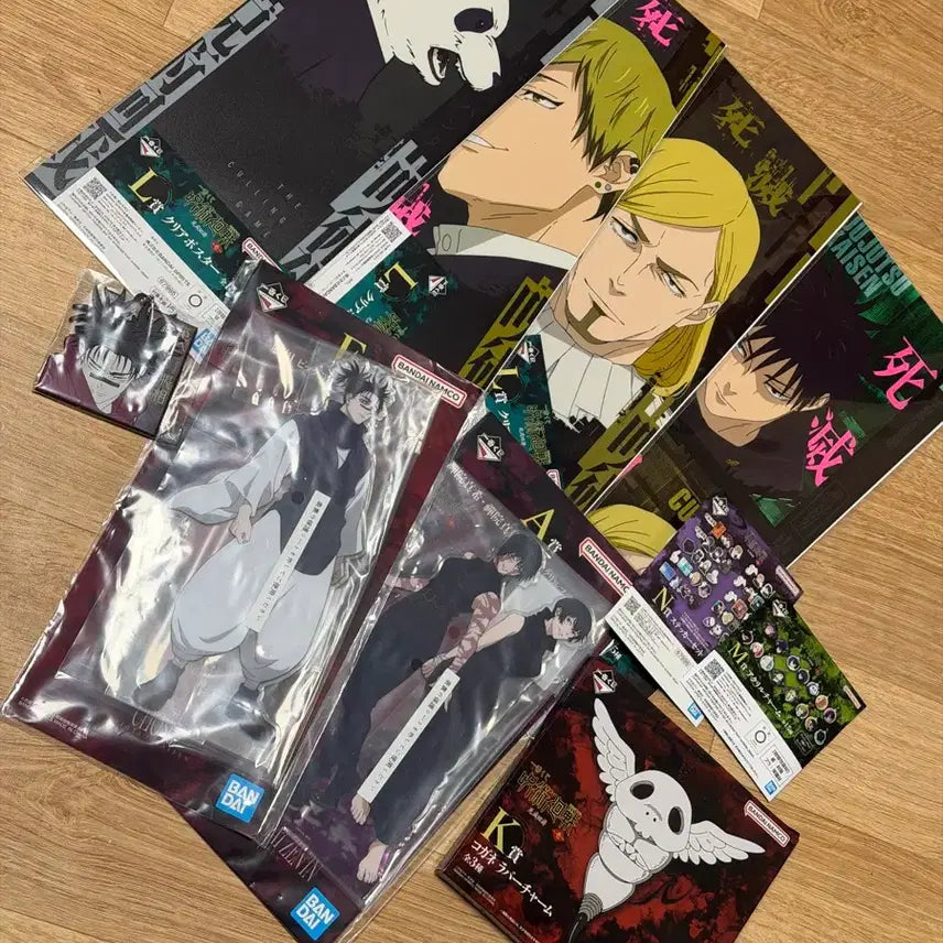 [BUNJANG] Jujutsu Kaisen Choso, Maki, and Haibara Acrylic Stand Bundle Set / 미개봉)주술회전 쵸소우e상 아크릴 마키a상 아크릴 하위상 일괄