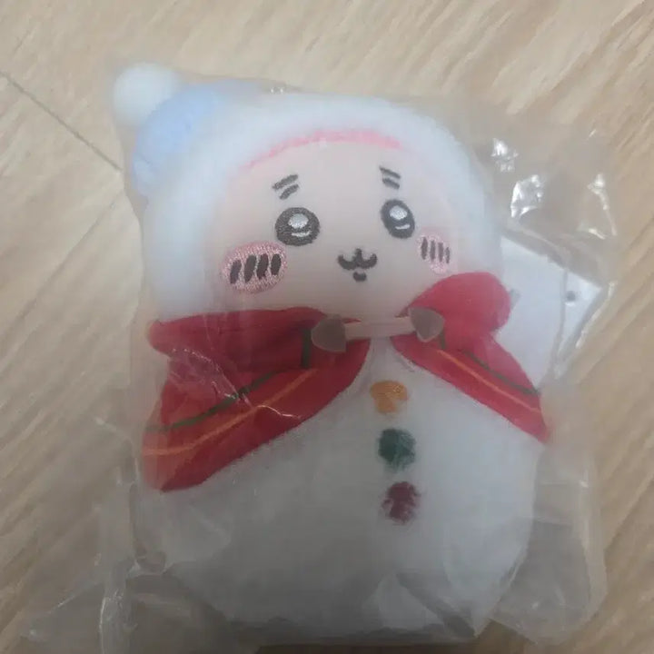 [BUNJANG] Chiikawa Snowman Doll (Kani) - Unsealed / [미개봉] 제일복권 치이카와 눈사람 인형(카니)